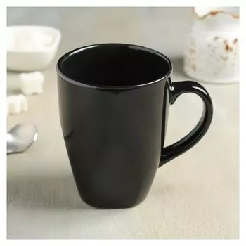 Кружка «Пастель», 280 мл, цвет чёрный