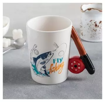 Кружка «Рыболов», 400 мл, 13×8,5×11 см