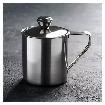 Кружка с крышкой 300 мл "Тарун" 9х10,5х8 см