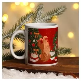 Кружка с сублимацией «Рождественская сказка», 300 мл