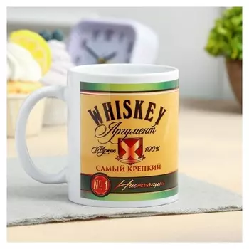 Кружка с сублимацией "Whiskey" 320 мл