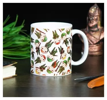 Кружка "Солдатики", с нанесением