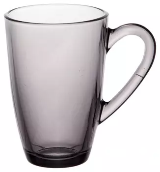 Кружка стеклянная 325мл грей 55393slbd63