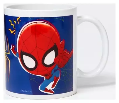 Кружка сублимация "Паук", человек-паук 350 мл.