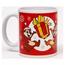 Кружка сублимация "С новым годом!", Чип и дейл, 350 мл