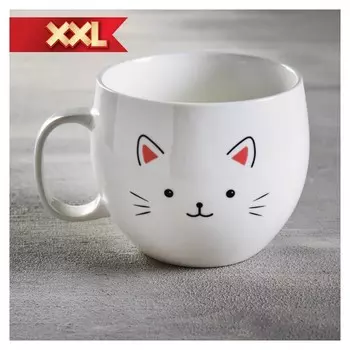 Кружка XXL «Кружечка счастья», 600 мл