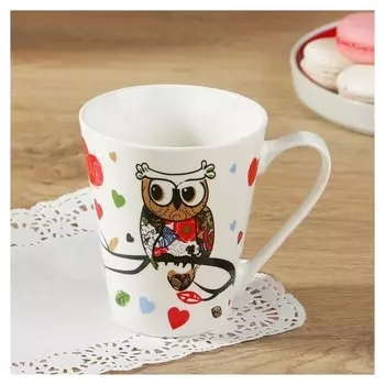 Кружка «Задумчивая сова», 260 мл