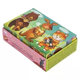 Кубики «Угадай, чья половинка», 6 штук