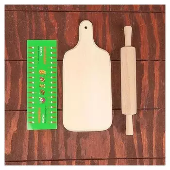 Кухонный набор «Доска и скалка»