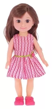 Кукла «Алина», платье в полоску