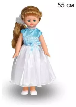 Кукла Алиса в бело-голубом платье