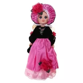 Кукла "Анастасия фуксия" со звуковым устройством, 42 см