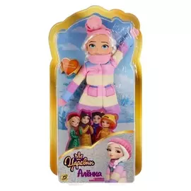 Кукла «Царевны. алёнка» в зимней одежде, 29 см