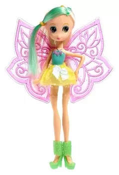 Кукла «Фея» с большими глазами, цвет жёлтый
