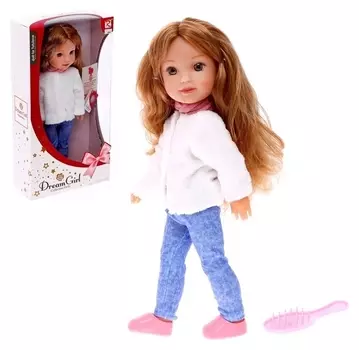 Кукла классическая «Катя» в костюме, с аксессуаром