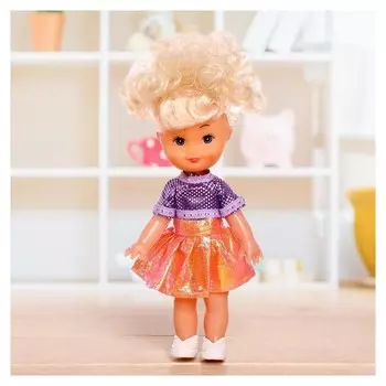Кукла классическая Крошка Сью в платье, 17 см