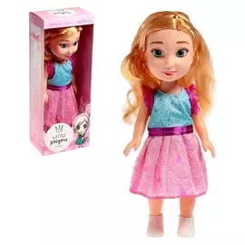 Кукла классическая «Мира» в платье, цвет розовый