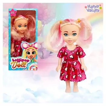 Кукла Lollipop doll цветные волосы, 15 см