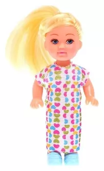 Кукла-малышка «Ева», в платье