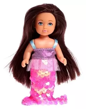 Кукла малышка "Lyna" в костюме русалки