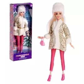 Кукла-модель шарнирная "Зимний образ"