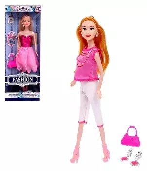 Кукла-модель «Жанна» в брючном костюме, с аксессуарами