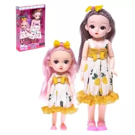 Кукла модная шарнирная «Анна» с малышкой