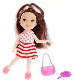 Кукла «Наташа» в платье, с аксессуаром