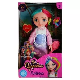Кукла озвученная «Аленка. цветные пряди» царевны, 32 см