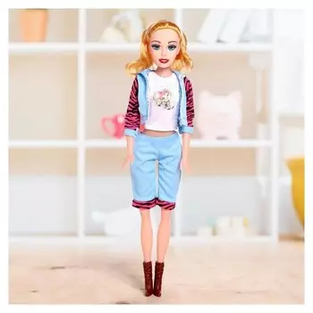 Кукла ростовая «Лера», звук, в костюме, высота 53 см