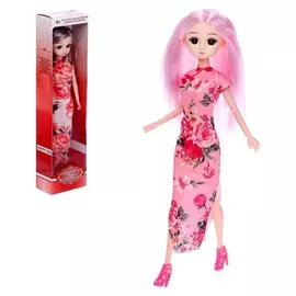 Кукла шарнирная «Элина» в платье