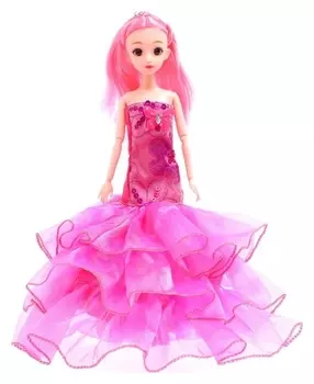 Кукла шарнирная "Наташа"в платье