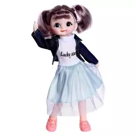 Кукла шарнирная «Ксюша» в платье