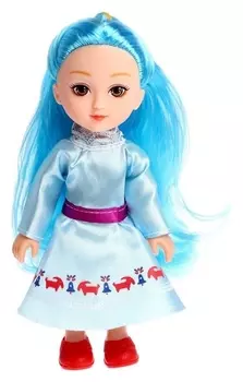 Кукла сказочная «Принцесса», цвет синий