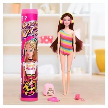 Кукла-сюрприз в тубусе