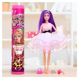 Кукла-сюрприз в тубусе с аксессуарами