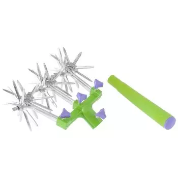 Культиватор садовый, 3 пары колес, съемная рукоятка (Для одной пары колес)