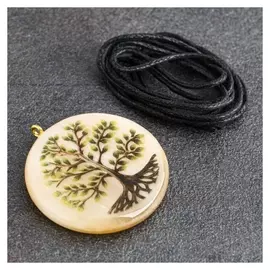 Кулон "Дерево жизни №3", селенит