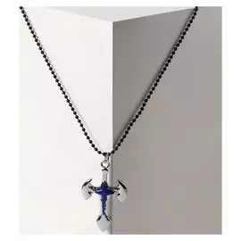 Кулон "Крест" отражение, 46 см