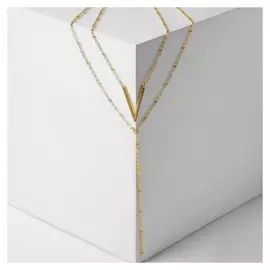 Кулон "Вендетта", цвет золото, 42см