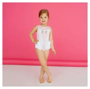 Купальник детский Kaftan «Лебедь», рост 122-128 (34)