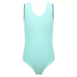 Купальник гимнастический на широких бретелях, размер 38, цвет ментоловый