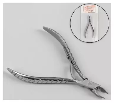 Кусачки маникюрные, 11 см, длина лезвия - 9 мм, цвет серебристый