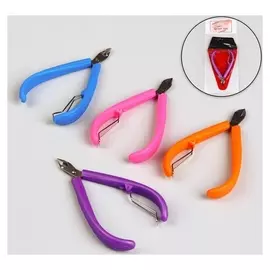 Кусачки маникюрные для кутикулы в чехле, 10 см, длина лезвия - 8 мм