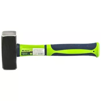 Кувалда, 1000 г, фибергласовая обрезиненная рукоятка