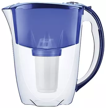 Кувшин-фильтр для очистки воды АКВАФОР "Престиж А5", 2,8 л, со сменной кассетой, синий