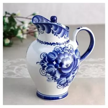 Кувшин "Ручеек", 1л, гжель