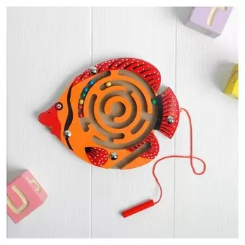 Лабиринт магнитный малый Рыбка