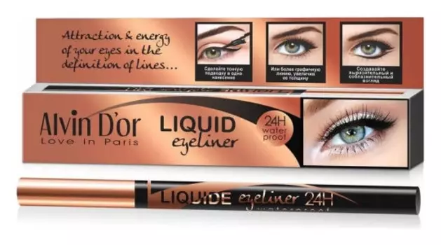 Лайнер для глаз Liquid Eye liner Black