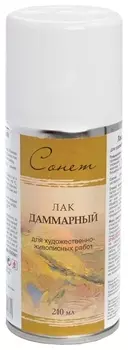 Лак даммарный аэрозоль, баночка